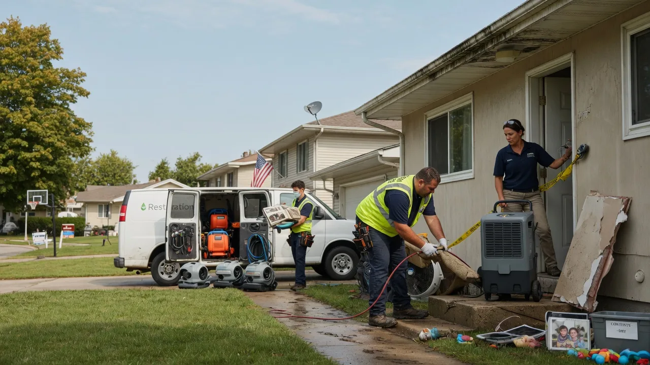 Water Damage Restoration in Walker, KS near me